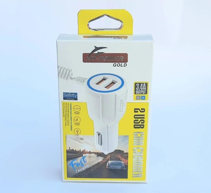 Fast Car Charger with 2 additional USB ports